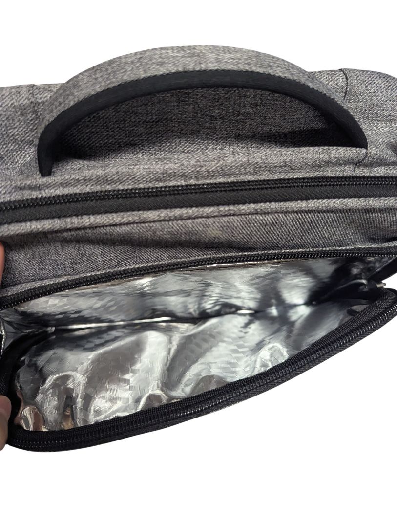 Roots branded small crossbody / travel bag