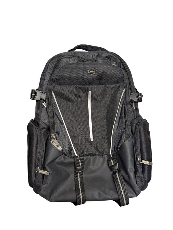 Solo Black Laptop/Commuter Backpack