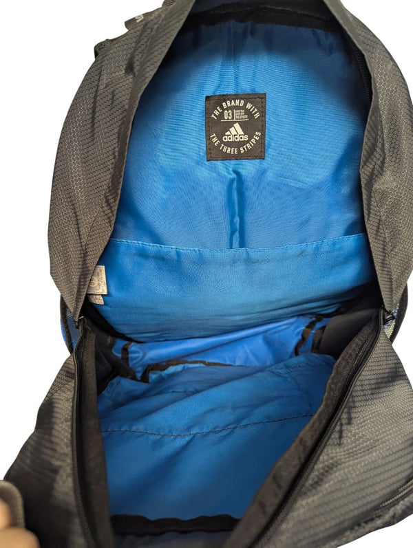 Adidas Black & Blue Sports Backpack