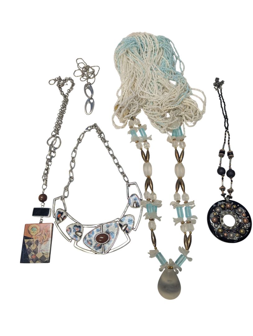 Lot of 5 Statement Necklaces