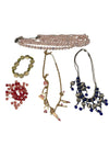 Lot of 5 Fashion Necklaces, Beads & Bracelet