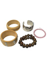 Lot of 5 Costume Bracelets & Bangles