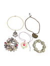 Lot of 5 Costume Jewelry Pieces – Necklaces & Bracelets