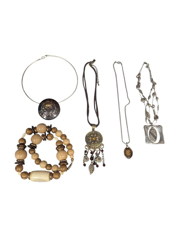 Lot of 5 Costume Statement Necklaces