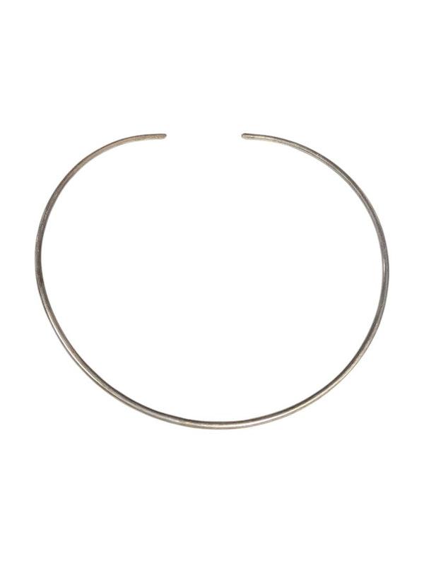 Lot of 4 Silver-Tone Necklaces – Minimalist Collars & Fine Chains