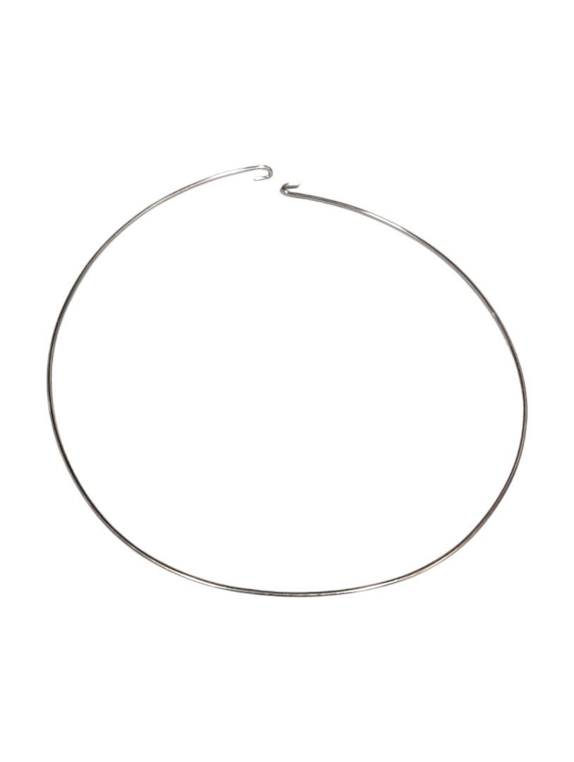 Lot of 4 Silver-Tone Necklaces – Minimalist Collars & Fine Chains