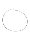 Lot of 4 Silver-Tone Necklaces – Minimalist Collars & Fine Chains