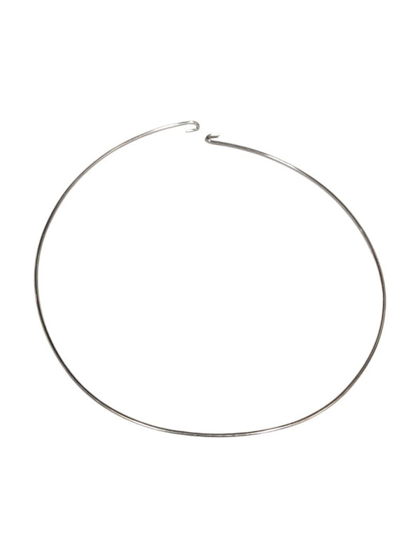 Lot of 4 Silver-Tone Necklaces – Minimalist Collars & Fine Chains