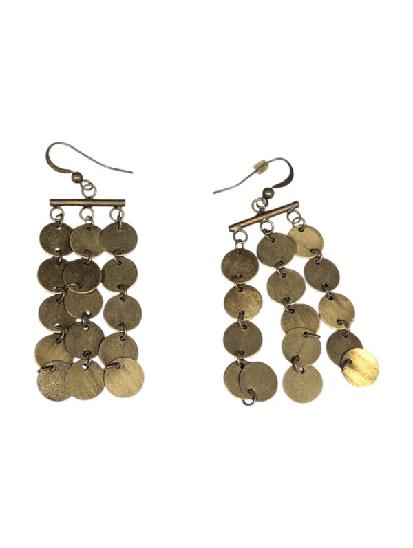 Lot of Five Vintage Earrings – Mixed Metals & Styles