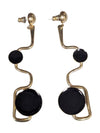 Lot of 5 Pairs Modern Costume Earrings