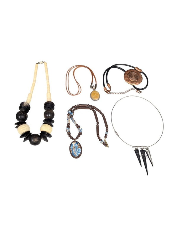 Lot of 5 Vintage Statement Necklaces