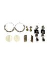 Lot of 5 Pairs Costume Earrings – Mixed Styles