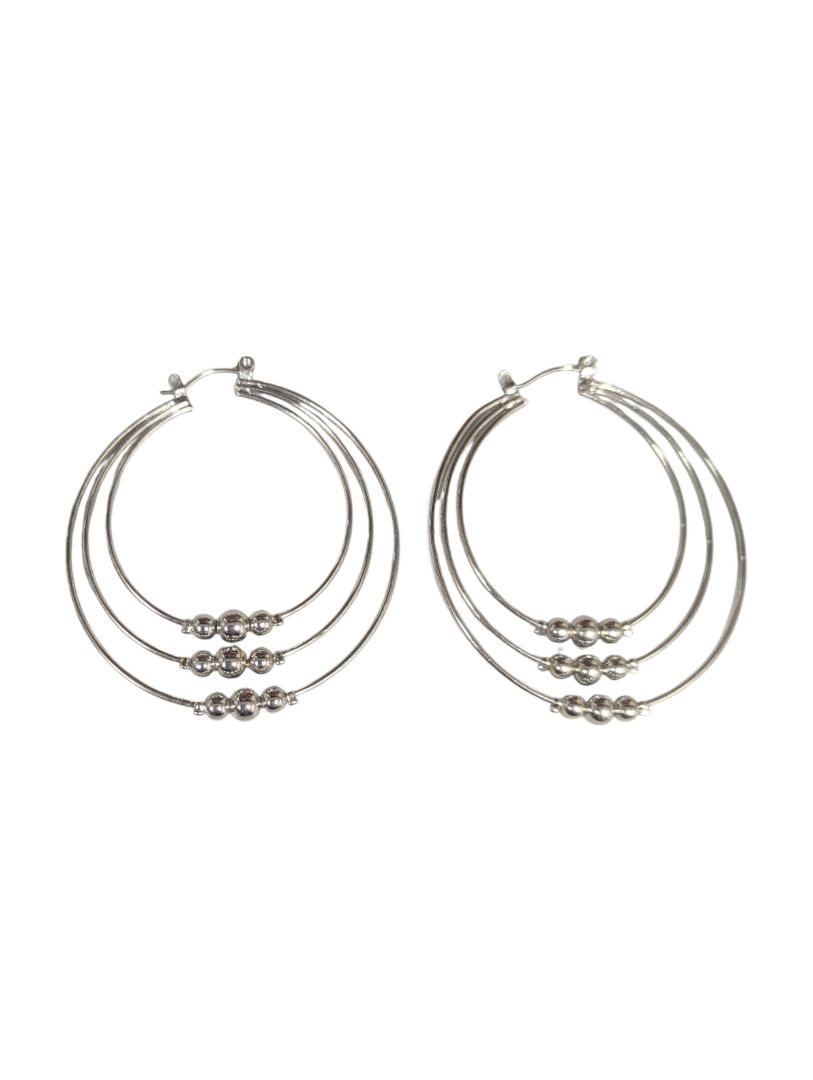 Lot of 5 Modern Mixed Metal Earrings