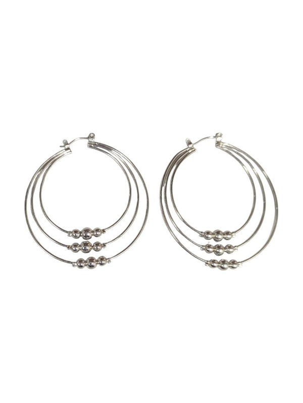 Lot of 5 Modern Mixed Metal Earrings