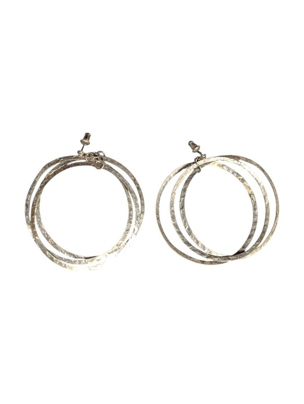 Lot of Six Pairs of Statement Earrings – Mixed Metals & Beads