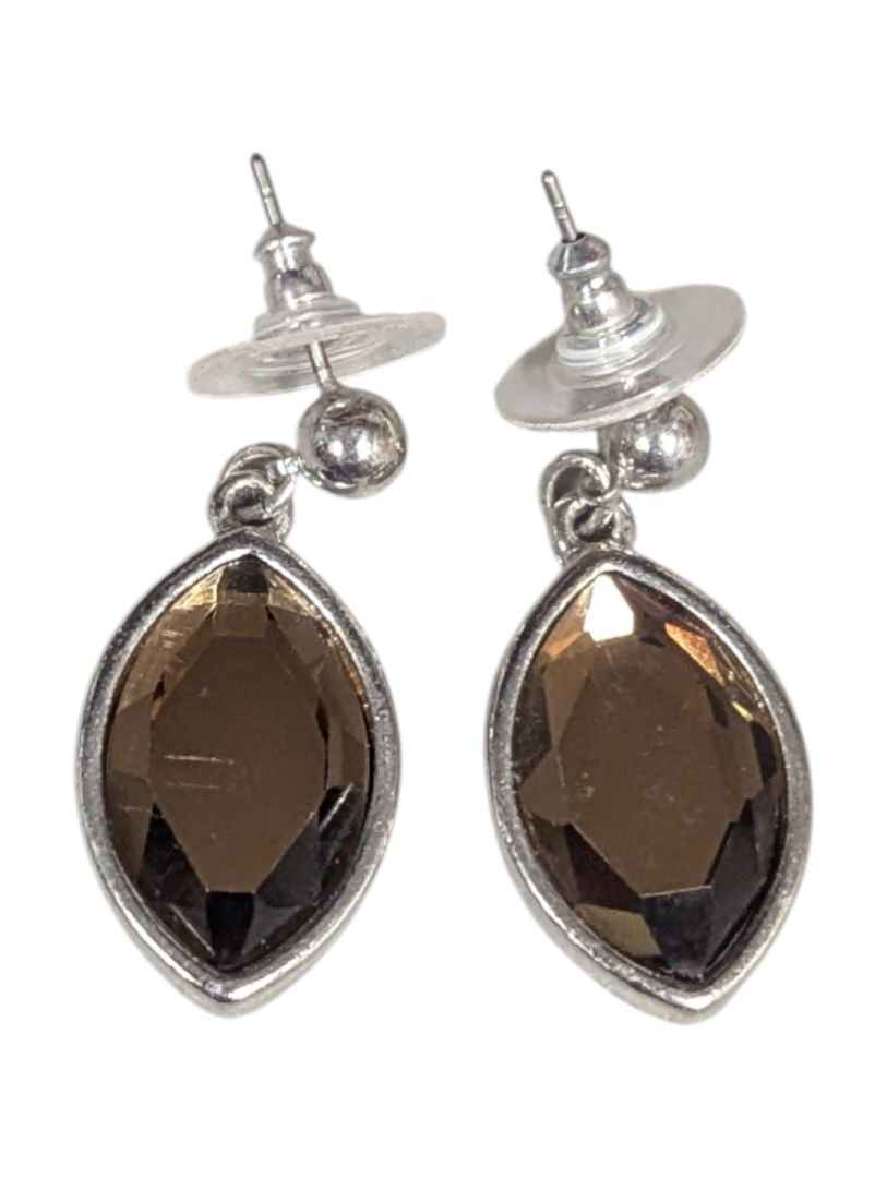 Lot of 5 Mixed Metal and Stone Earrings