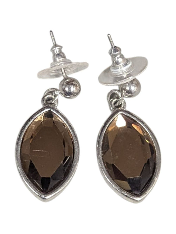 Lot of 5 Mixed Metal and Stone Earrings