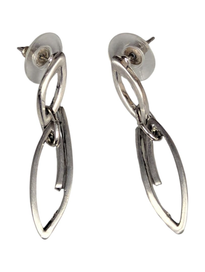 Lot of 5 Pairs of Mixed Metal & Enamel Earrings