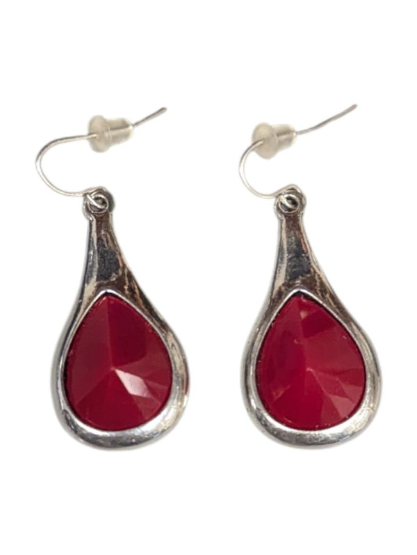 Lot of 5 Pairs of Vintage & Modern Statement Earrings – Resin, Metal & Enamel Mix