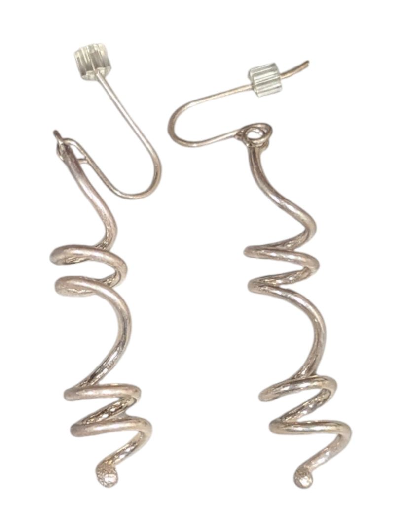 Lot of 5 Pairs of Mixed Earrings – Hoops, Studs & Statement Designs