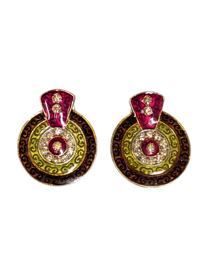 Lot of 5 Pairs of Mixed Earrings – Boho, Modern & Geometric Styles