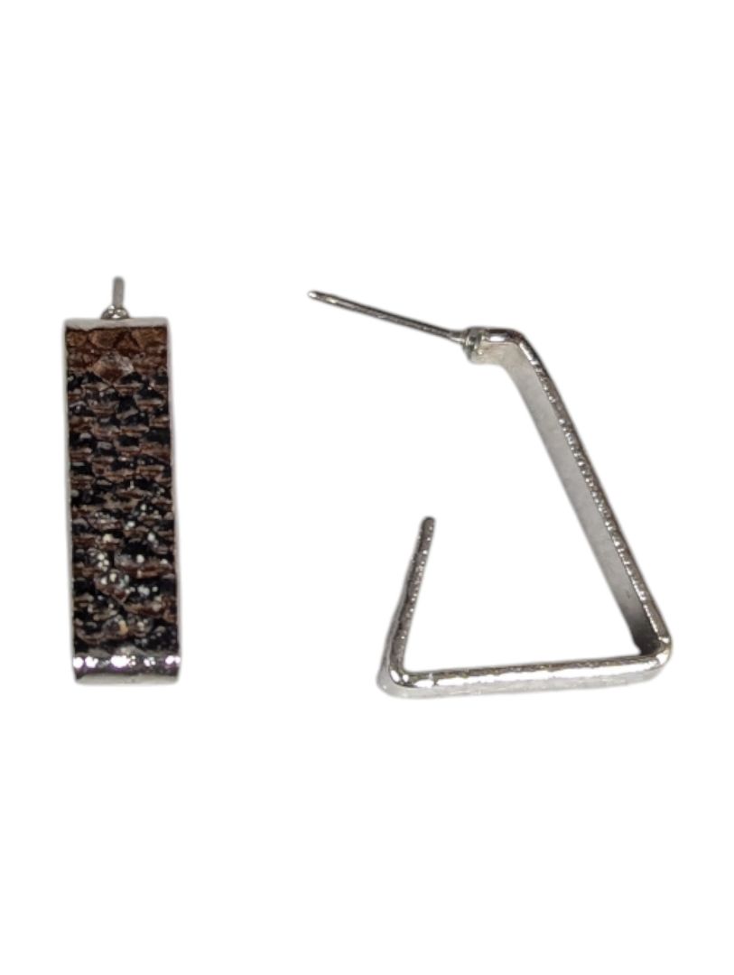 Lot of 5 Pairs of Mixed Earrings – Boho, Modern & Geometric Styles