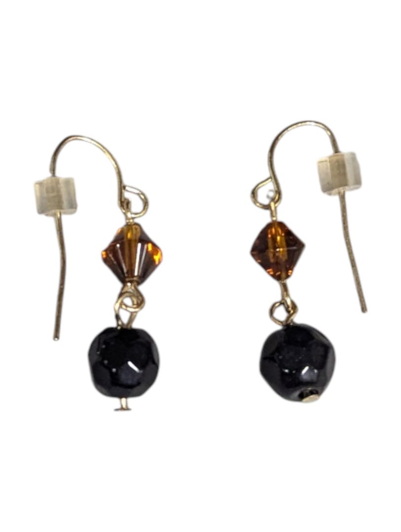 Lot of 5 Pairs of Mixed Earrings – Silver-Tone, Beaded & Statement Styles