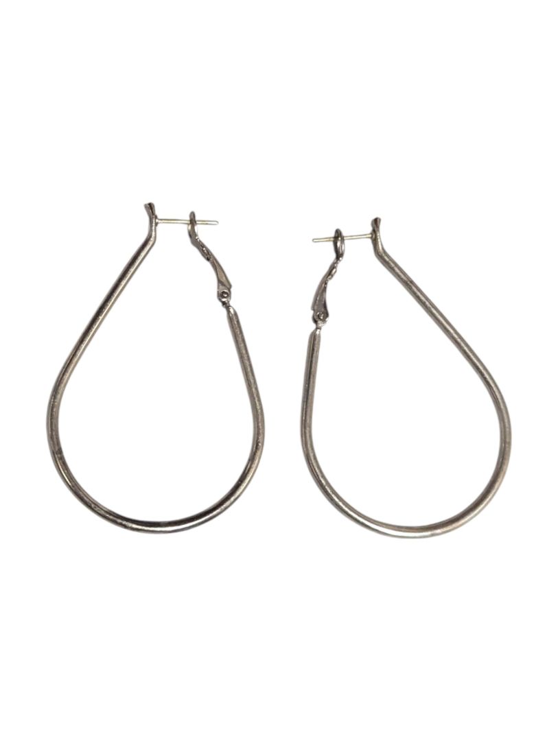 Lot of 5 Pairs of Mixed Earrings – Silver-Tone, Beaded & Statement Styles