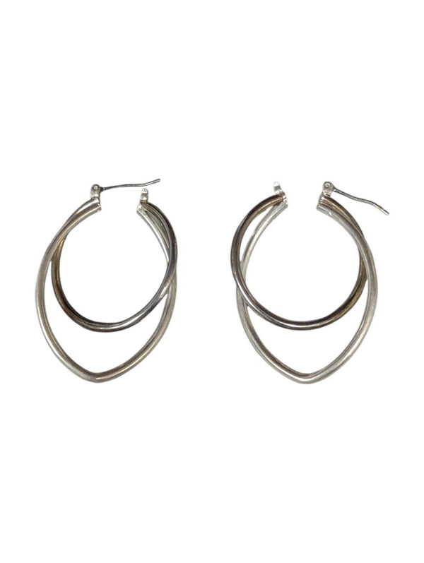 Lot of 5 Pairs of Mixed Earrings – Silver-Tone, Beaded & Statement Styles