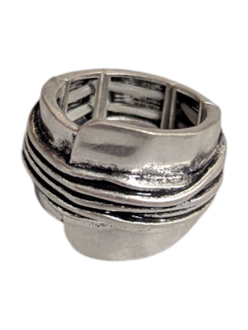 Lot of 5 Mixed Jewelry Items – Pendants, Bangle, Ring & Bead Bag