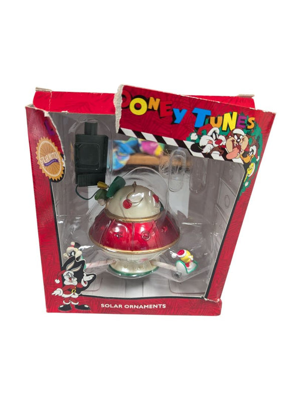 Looney Tunes “Solar Motion” Christmas Ornament — Bugs Bunny & Tweety UFO