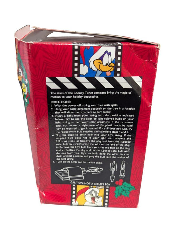 Looney Tunes “Solar Motion” Christmas Ornament — Bugs Bunny & Tweety UFO