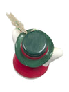 Set of 3 Ceramic Snowmen Figurines