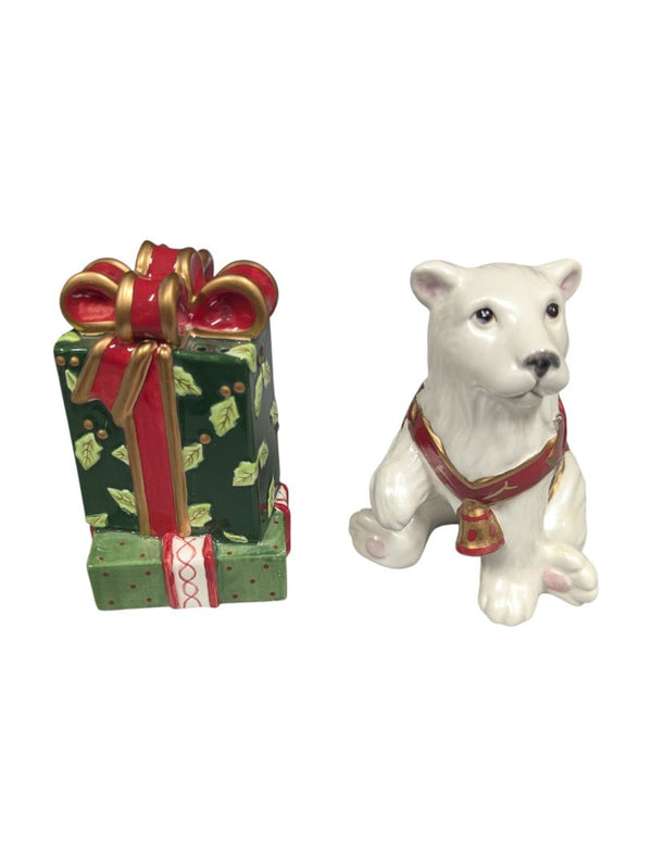 Holiday Ceramic Figurine Set
