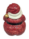 Hand-Painted Ceramic Santa Figurine