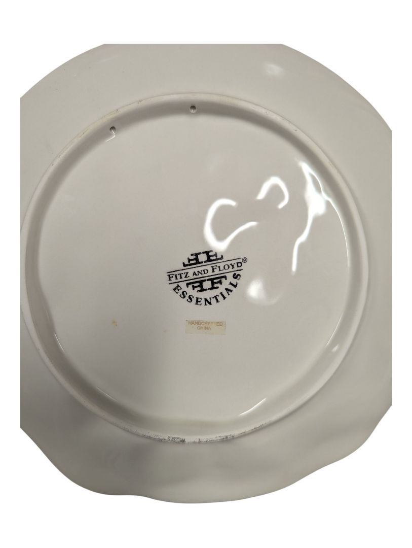 Festive Bear Motif Ceramic Plate