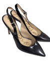 Sam Edelman Black Patent Slingback Heels