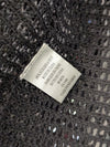 BCBG Max Azria Black Open-Knit Sequin Cardigan (Size M)
