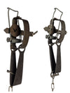 Vintage Steel Spring Leg-Hold Trap Pair