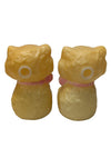 Vintage Yellow Cat Salt & Pepper Shakers