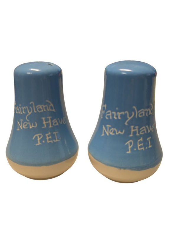Vintage Fairyland New Haven P.E.I. Ceramic Salt & Pepper Shakers