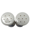 Vintage Blue Monogram “P” & “S” Porcelain Salt and Pepper Shakers