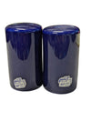 Vintage Québec “Le Château Frontenac” Blue Ceramic Salt & Pepper Shakers
