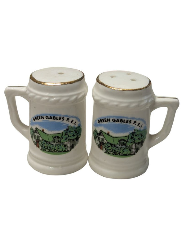Vintage “Green Gables P.E.I.” Souvenir Salt & Pepper Shakers