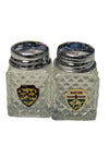 Vintage Manitoba Souvenir Glass Salt & Pepper Shakers