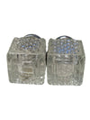 Vintage Manitoba Souvenir Glass Salt & Pepper Shakers