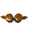 Vintage Ceramic Squirrel Tree Trunk Salt & Pepper Shakers