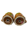 Vintage Ceramic Squirrel Tree Trunk Salt & Pepper Shakers