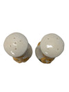 Vintage Hand-Painted Mushroom Salt & Pepper Shakers