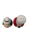 Vintage Santa & Mrs. Claus “Greetings & Seasoned” Salt & Pepper Shakers